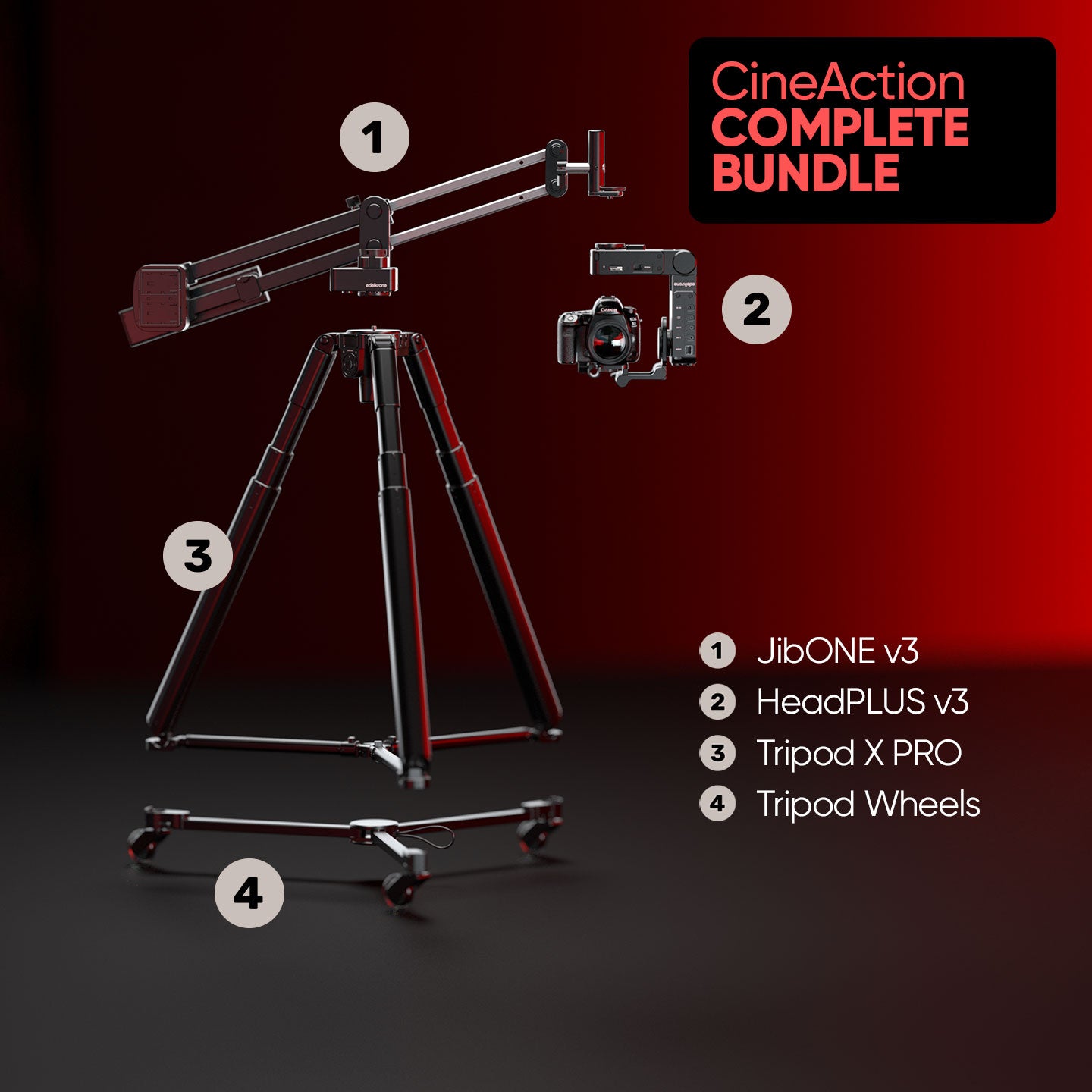 CineMove 4-Axis Bundle